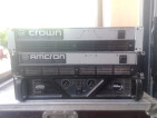 amcron 1201 + Crown MT 1200 + Audiophony Wa6