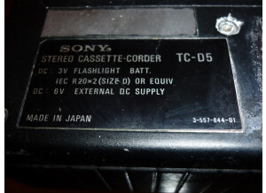 Sony TC-D5 (77691)