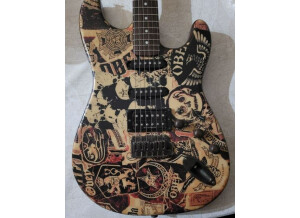 Squier Obey Graphic Stratocaster Collage (26079)