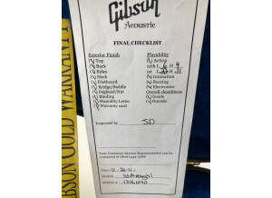 Gibson Songwriter Deluxe Custom EC (3335)