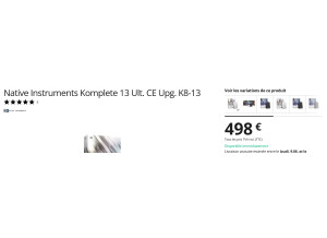 Native Instruments Komplete 13 Ultimate Collector's Edition (51101)