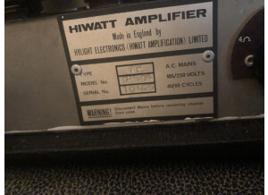 Hiwatt  DR-504 Custom 50 Head (77345)
