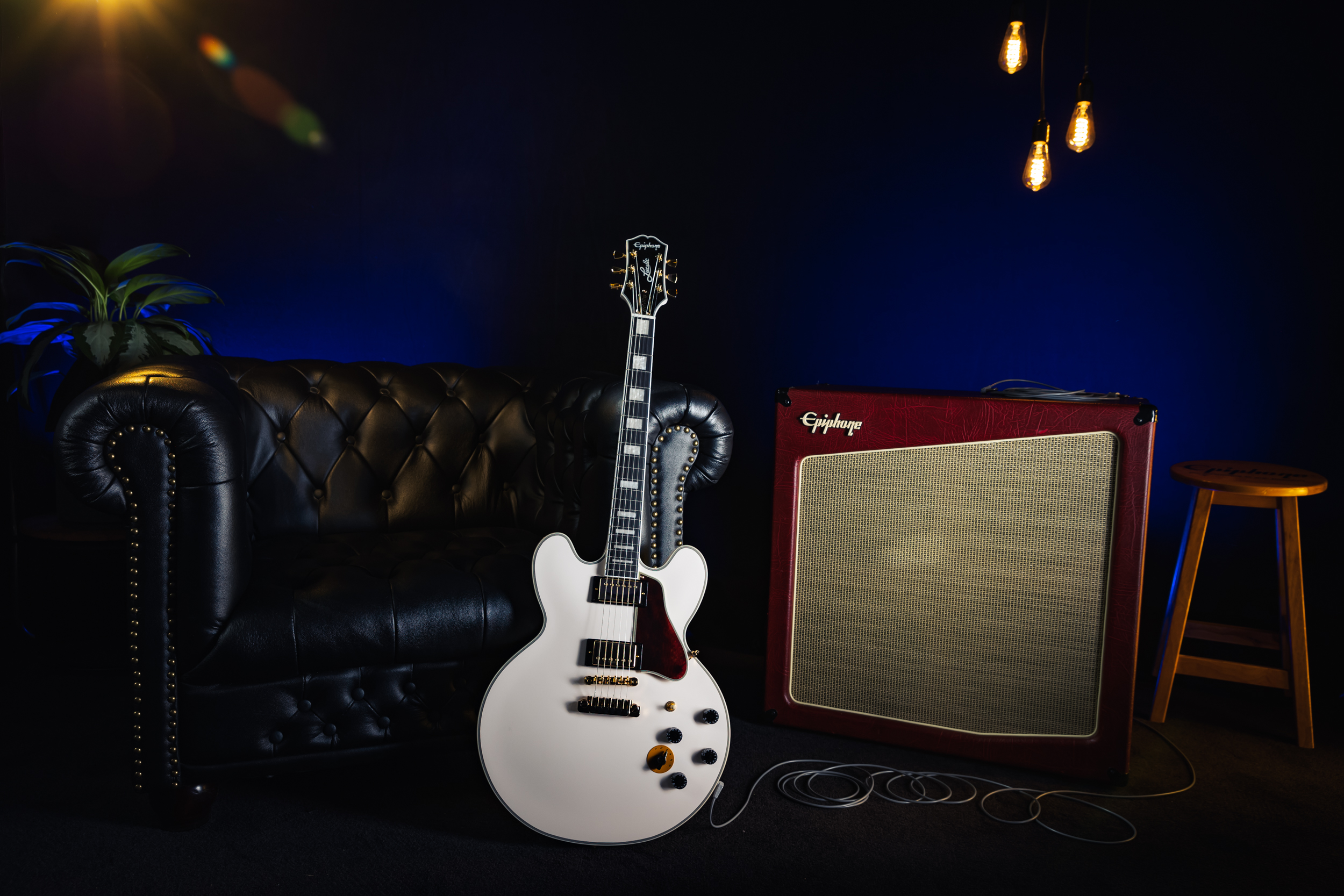 Epiphone BB King Bone White 02