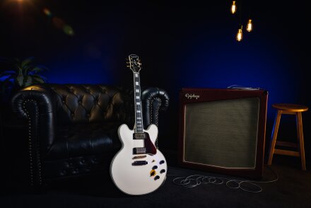 Epiphone BB King Bone White 04 Epiphone BB King Bone White 04