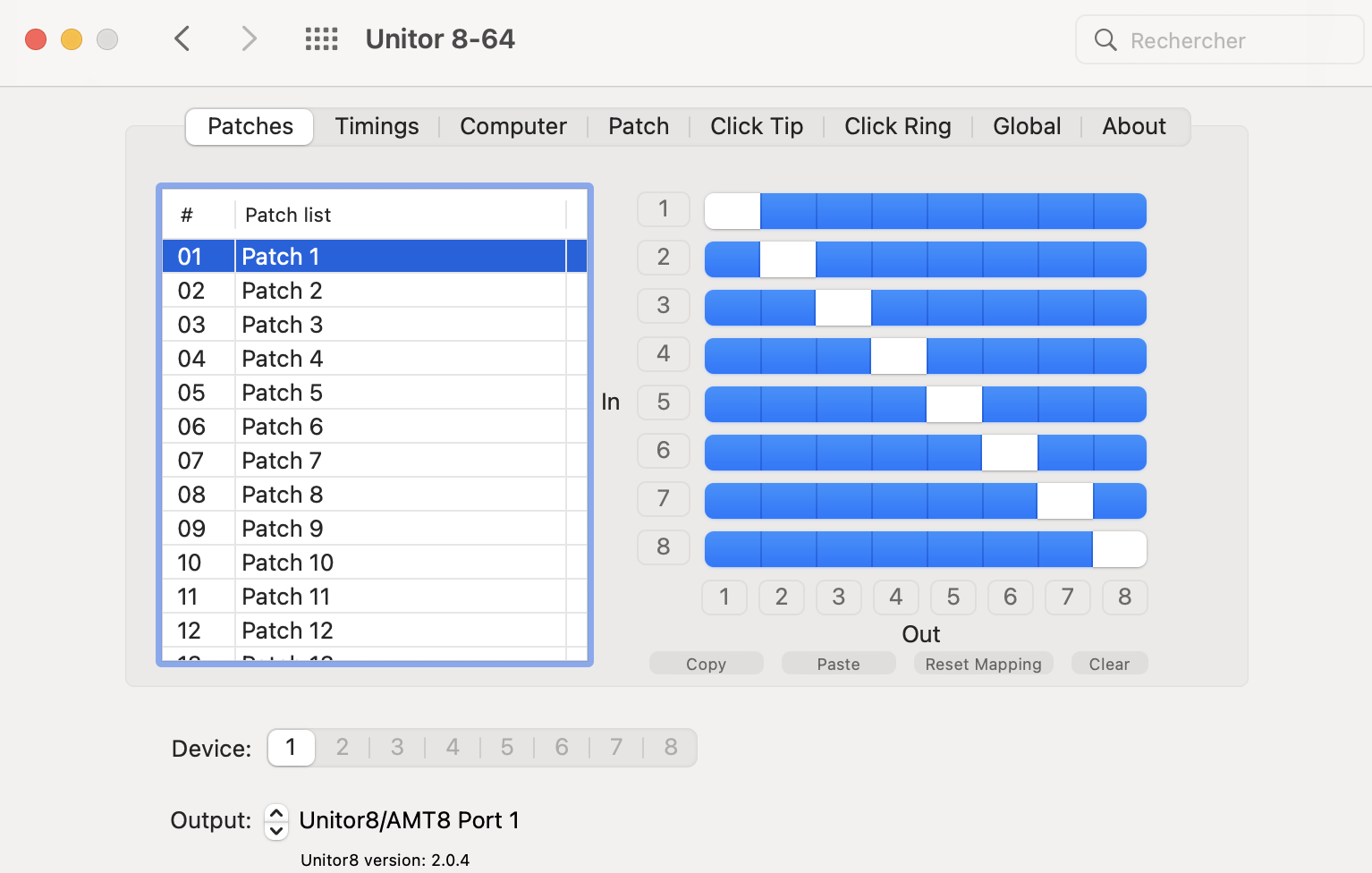 Emagic Unitor 8 MKII