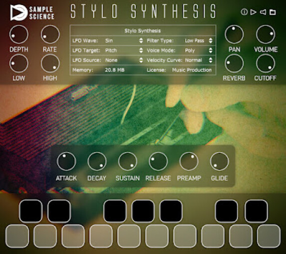 SampleScience_Stylo_Synthesis_Plugin_VST_VST3_AU_Screenshot SampleScience_Stylo_Synthesis_Plugin_VST_VST3_AU_Screenshot