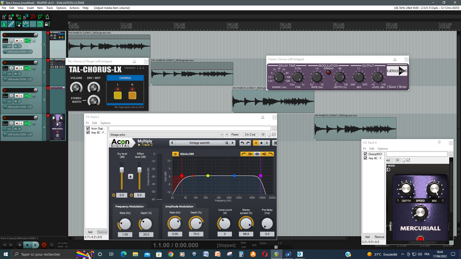 Togu Audio Line TAL-Chorus-LX