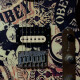 Obey Graphic Telecaster Collage Obey Graphic Telecaster Collage