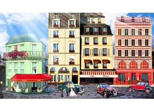 Dessin 37 D Toits de Paris architecture-gde1b86124_1920