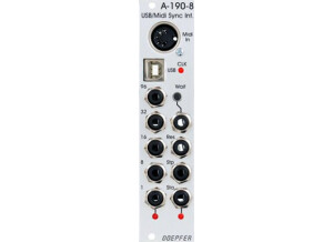 Doepfer A-190-8 USB/Midi-to-Sync Interface (51107)