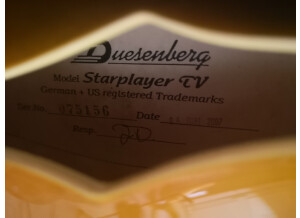 Duesenberg Starplayer TV (43176)