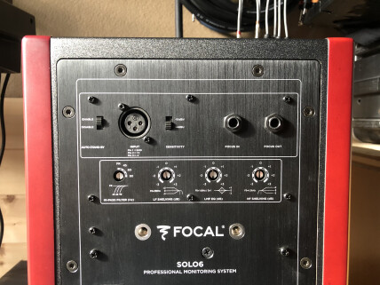 Focal Solo6 : DosHaut