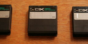 Vends 3 cartouches mémoires pour Yamaha DX7