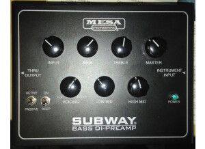 Mesa Boogie Subway Bass DI-Preamp