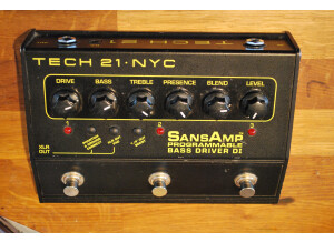 Tech 21 SansAmp Bass Driver DI Programmable (12407)