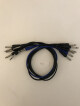 câbles de patch audio jack mono 6,3 mm longueur 0,5 m