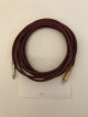 2 câbles audio cinch-jack mono 6,3 mm longueur 5 m