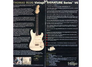 Vintage V6 Thomas Blug Signature