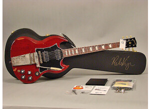 Gibson [Custom Shop SG Series] Robby Krieger SG - Aged Dark Heritage Cherry