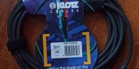 Câbles sono KLOTZ XLR-Jack - Câble microphone Klotz