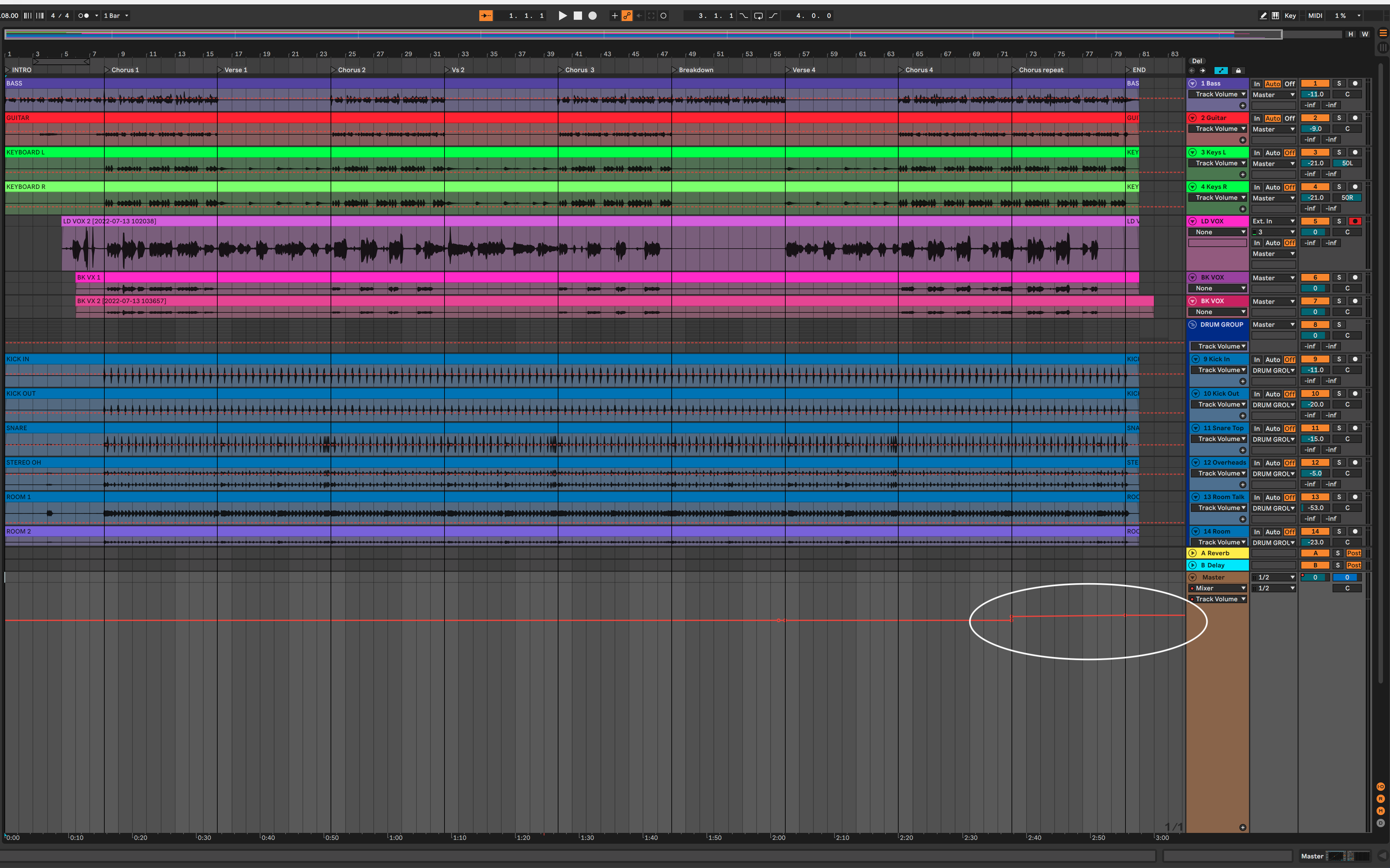 Automation of master