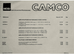 Camco DL 3000 P