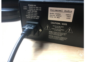 Universal Audio LA-610 (86012)