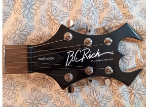 B.C. Rich Platinum Warlock