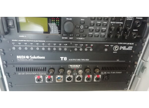 Midi Solutions T8 8-output MIDI Thru Box (27054)