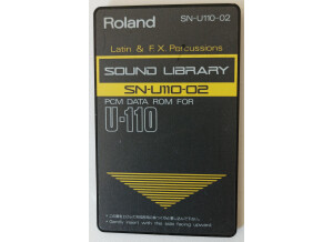 Roland SN-U110-02 : Latin & Fx Percussion