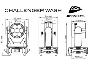 JB Systems Challenger WASH