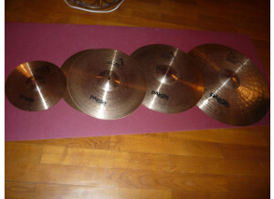 Paiste Lot cymbales (Paiste formula, 2002, Zildjian)