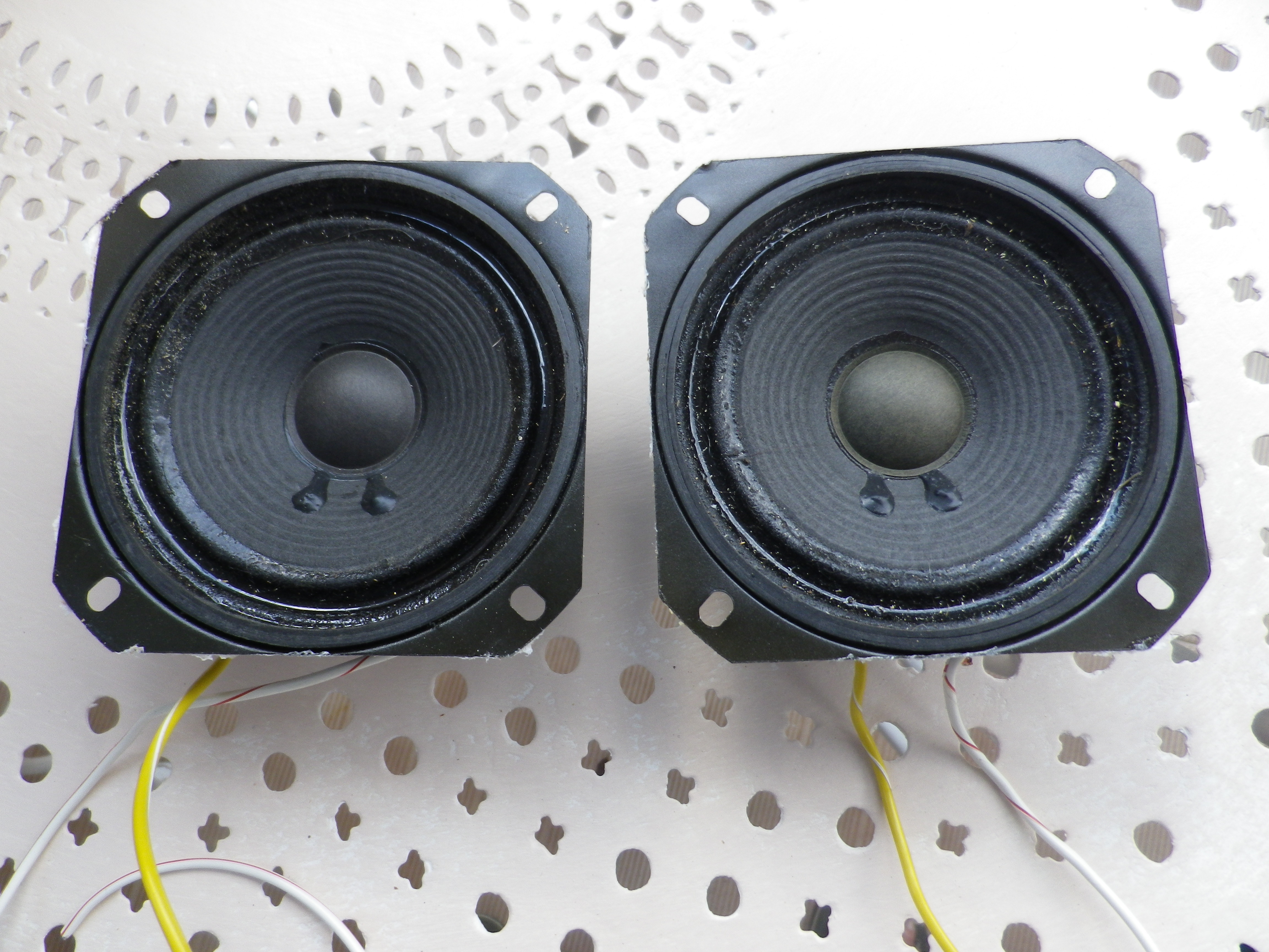 Paires de haut parleurs médium enceintes 3A