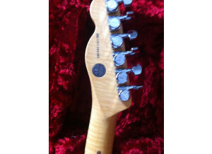 Fender [Select Series] Carved Koa Top Telecaster - Sienna Edge Burst