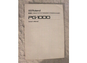Roland PG-1000 Synth Programmer (8695)