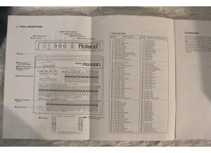 Roland PG-1000 Synth Programmer (28371)