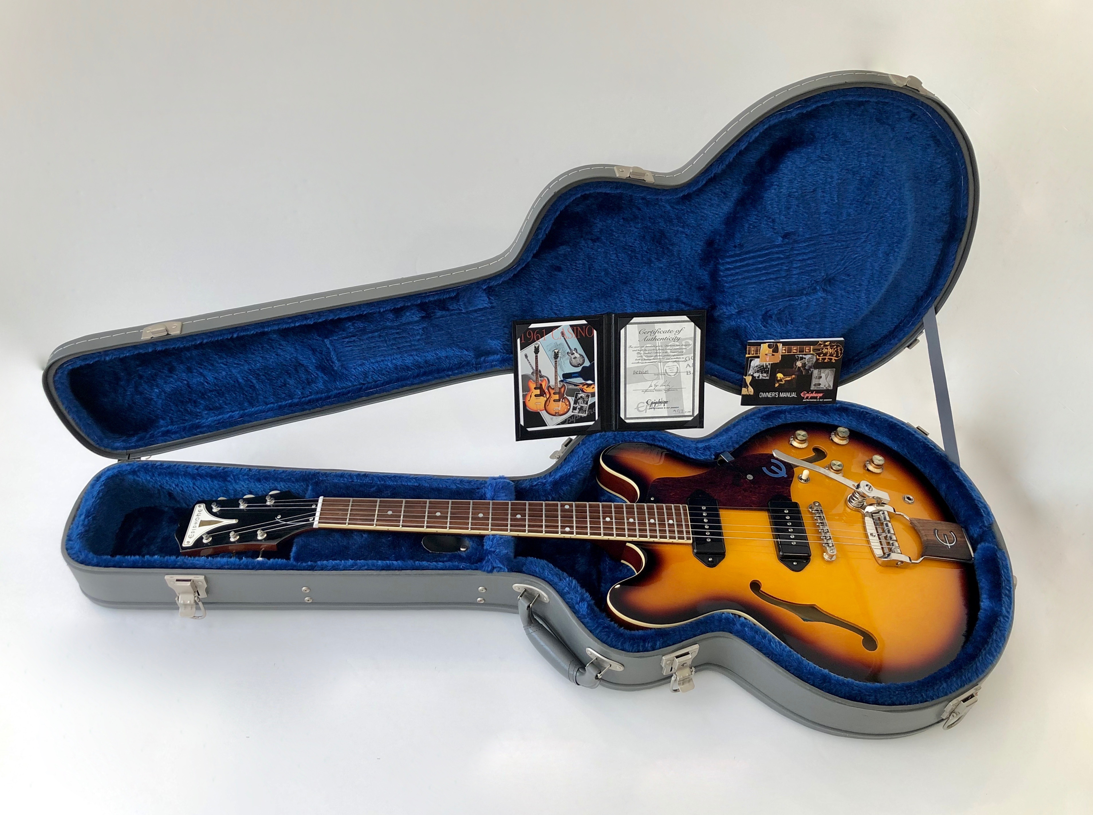 50th Anniversary 1961 Casino TD Epiphone - Audiofanzine