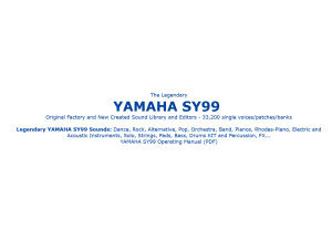 Yamaha SY99