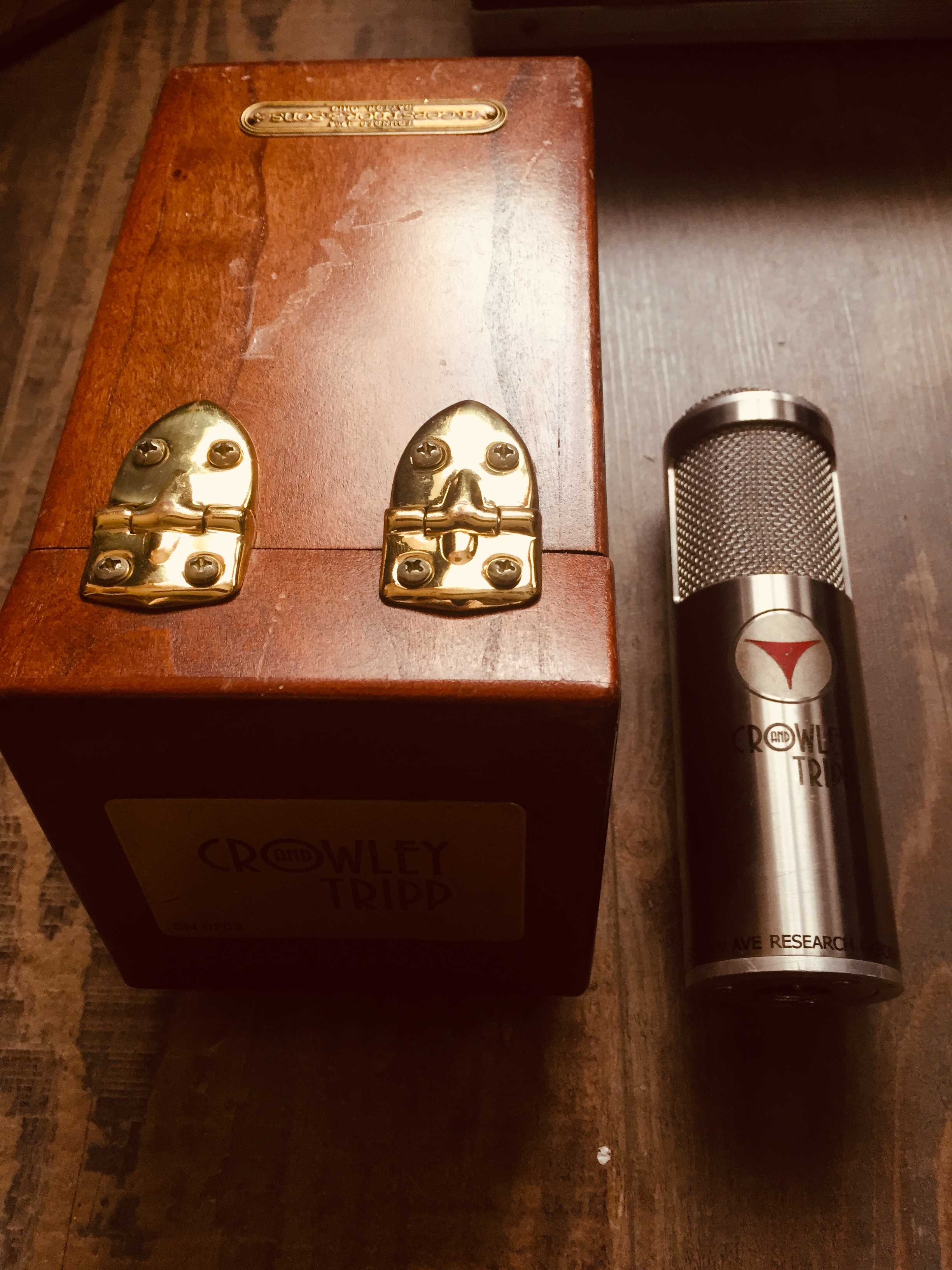 Crowley and Tripp Proscenium Ribbon mic