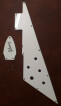 Vends authentique pickguard Gibson Flying V + Truss Rod Cover