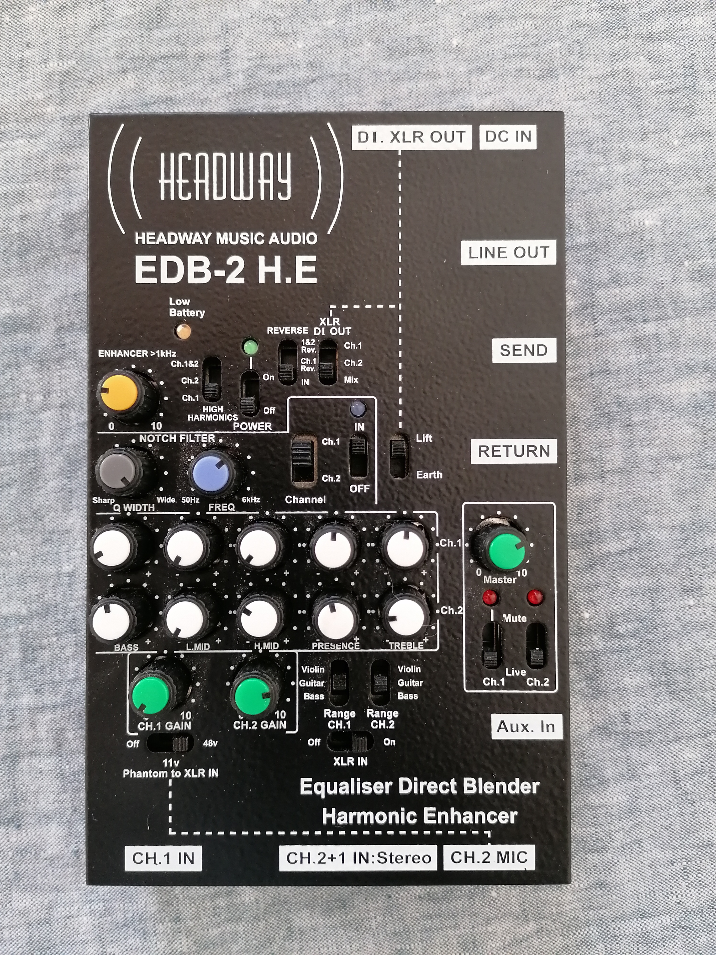 EDB-2 - Headway Music Audio EDB-2 - Audiofanzine