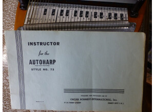Chord Harp Autoharp 36 cordes (62372)