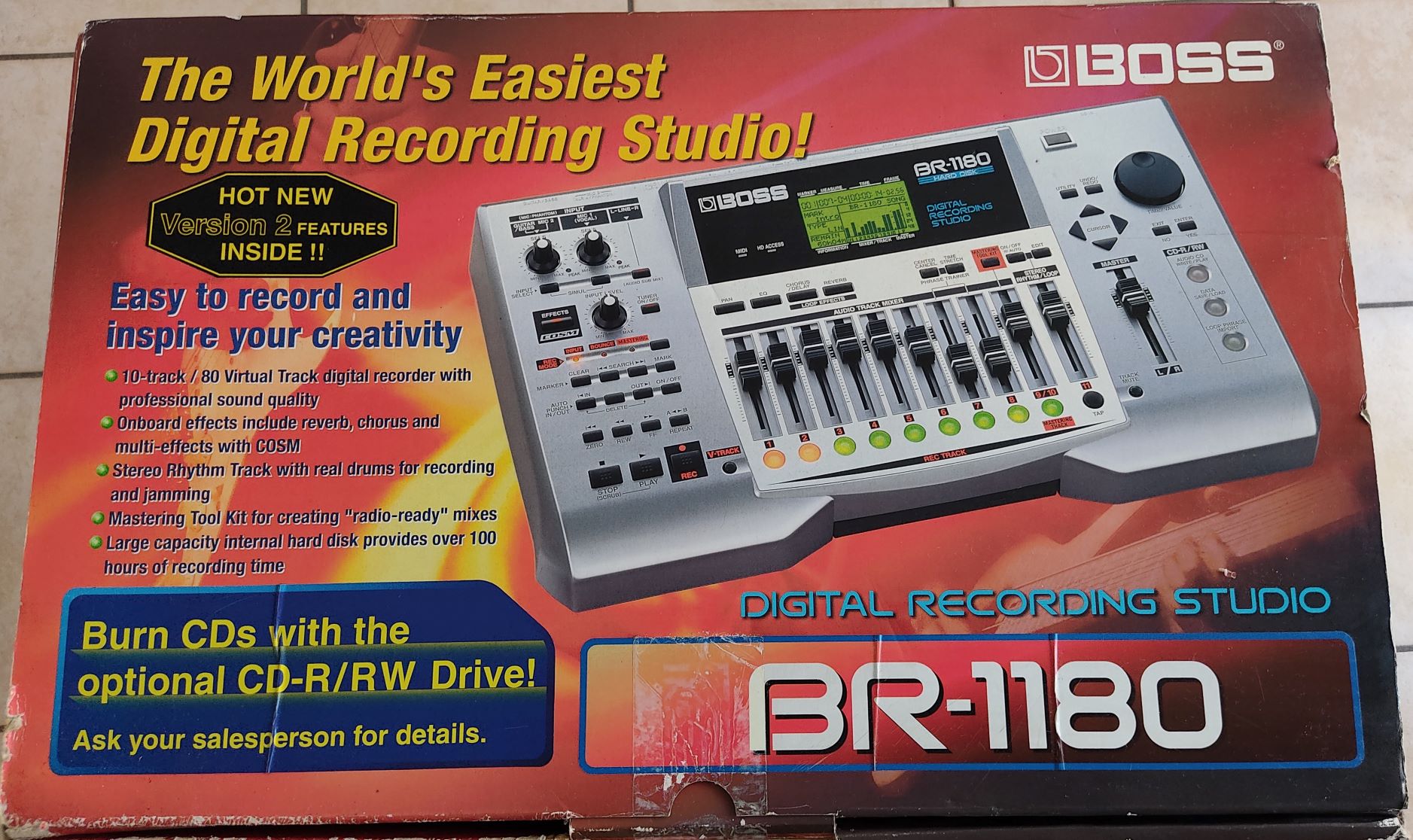 Pictures and images Boss BR-1180/1180CD Digital Recording Studio