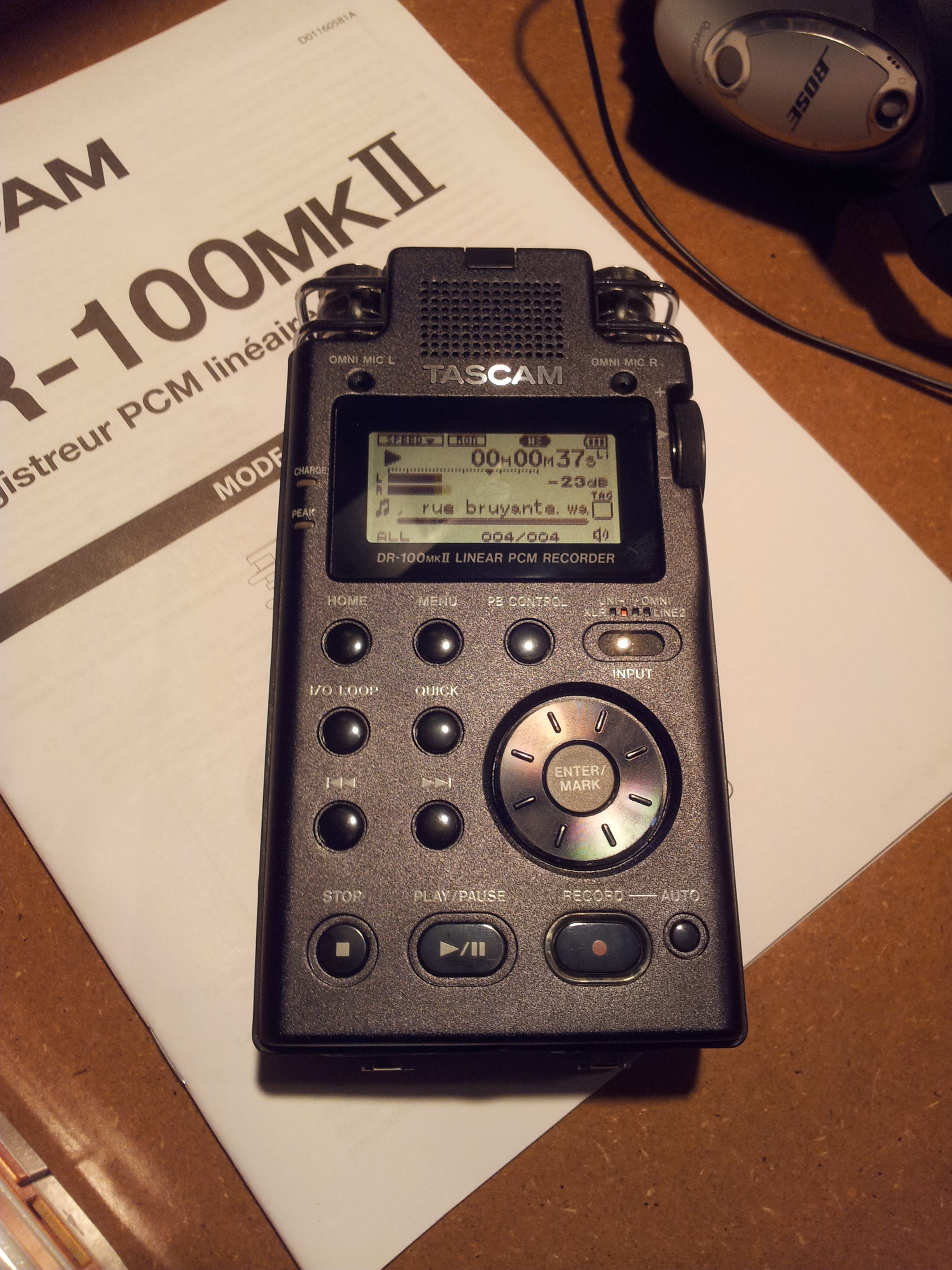 Tascam DR-100MKII