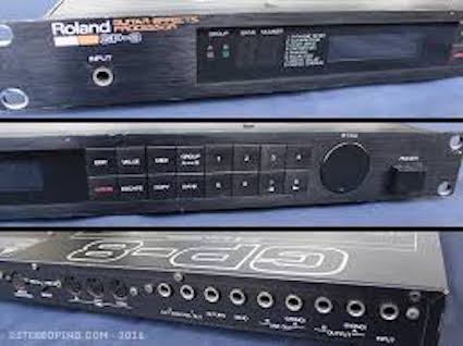 MULTIEFFETS POUR GUITARE ELECTRIQUE ROLAND GP8 avec PEDALE EV5 