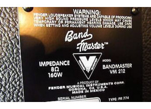 Fender Band-Master VM 212 Enclosure (22813)