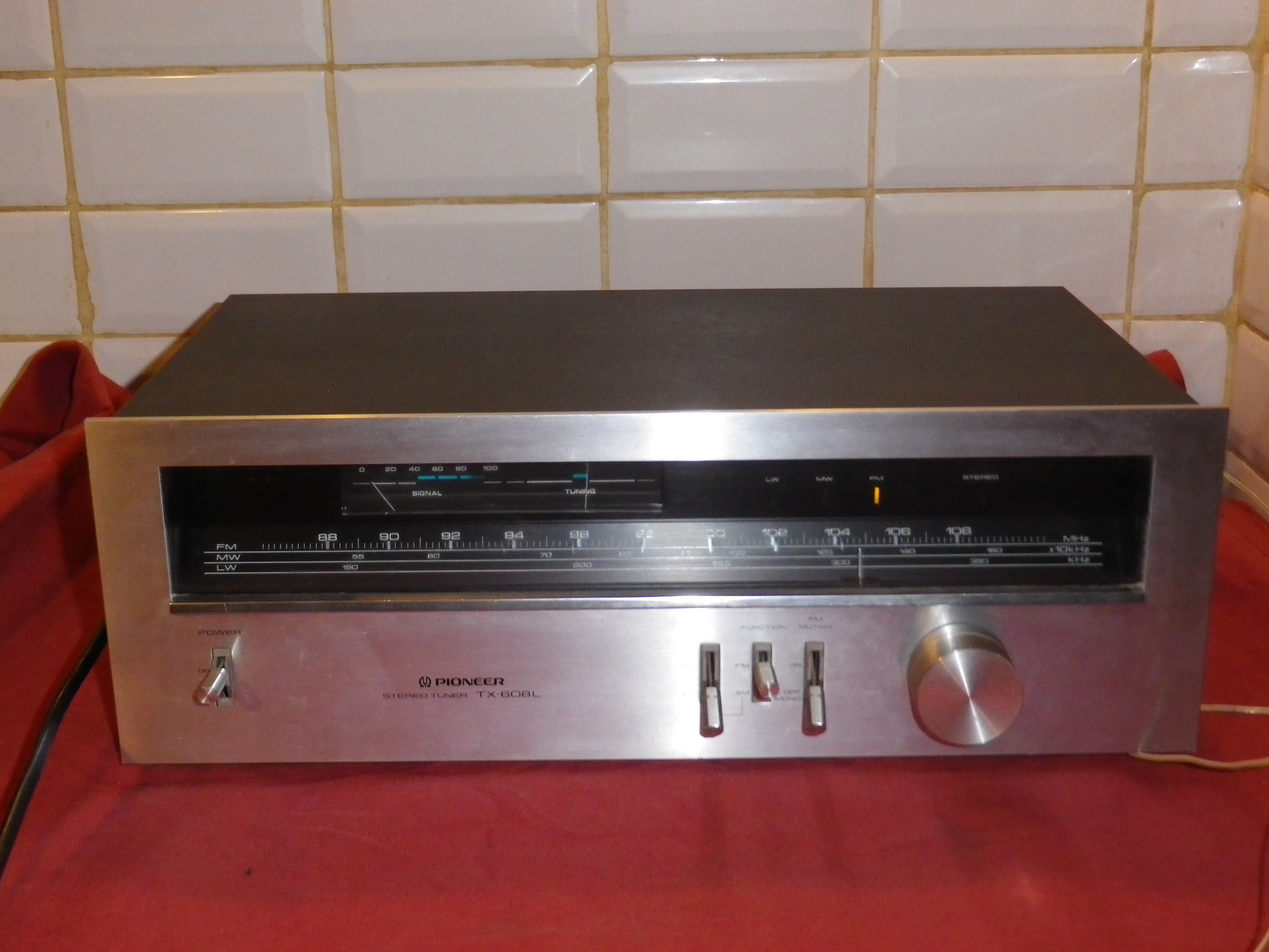 TUNER PIONEER TX-608L STEREO 
