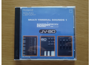 Roland PN-JV80-02 Multi Timbral Sounds 1