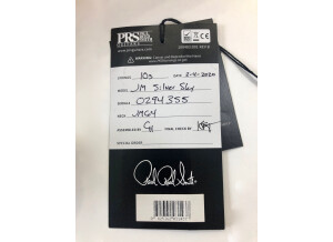 PRS Silver Sky John Mayer Signature (48322)