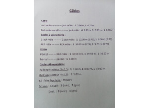 Yellow Cable Jack/Jack (78081)